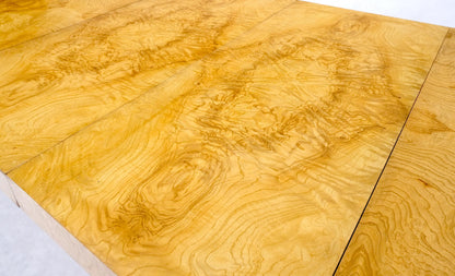 EstablishedLines Parson Burl Walnut Rectangle Lane Furniture Dining Table w/ Two Leaves Mint!