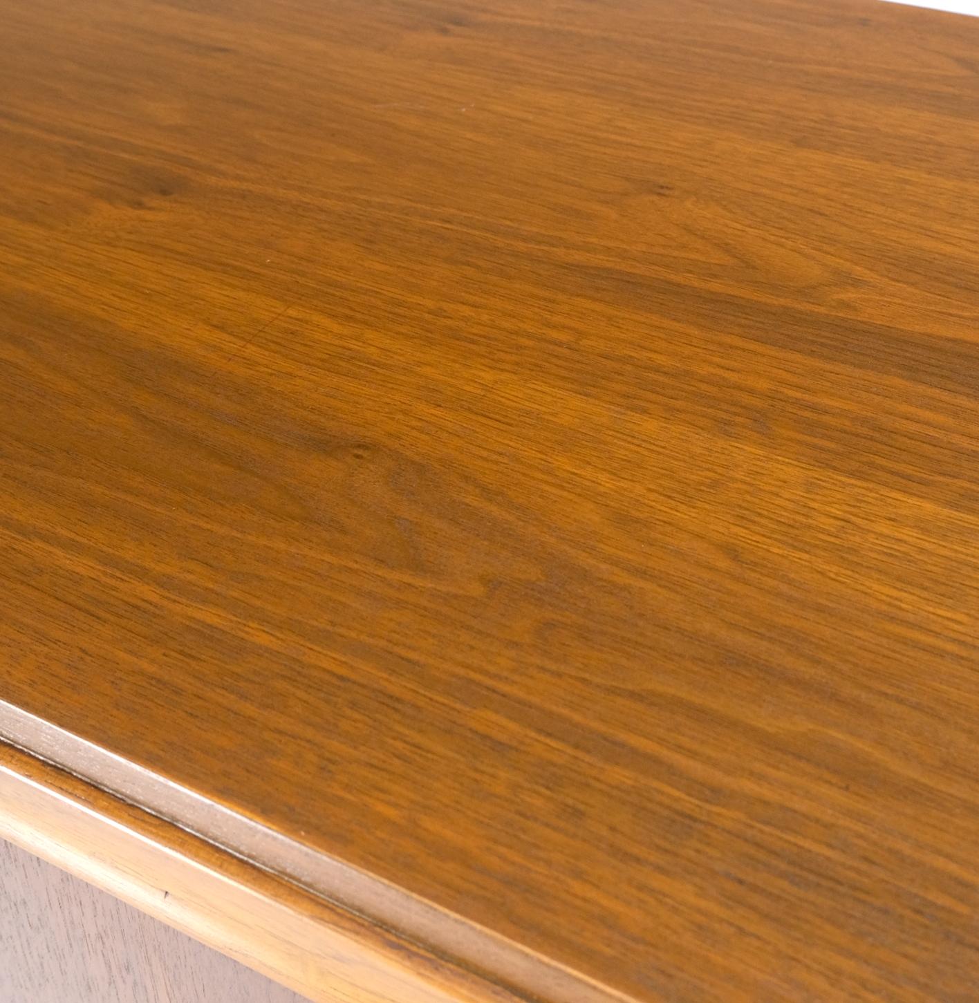 EstablishedLines 6 Drawers Drop Pulls Walnut Mid Century Modern High Chest Dresser Tall Legs MINT