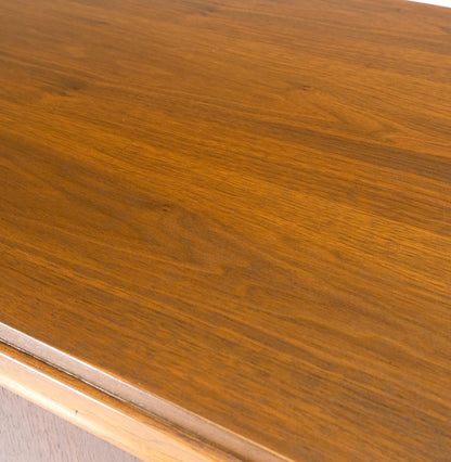 EstablishedLines 6 Drawers Drop Pulls Walnut Mid Century Modern High Chest Dresser Tall Legs MINT