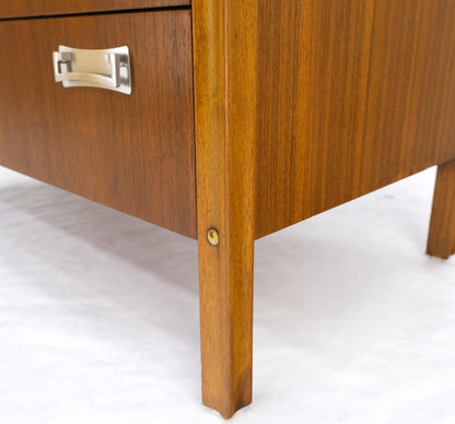 EstablishedLines 6 Drawers Drop Pulls Walnut Mid Century Modern High Chest Dresser Tall Legs MINT