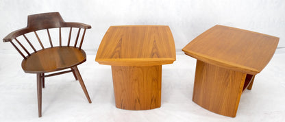 Brass Drop Rings Pulls Low Profile Tapered Legs Long Credenza Mid Century MINT!