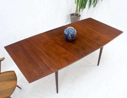 Brass Drop Rings Pulls Low Profile Tapered Legs Long Credenza Mid Century MINT!