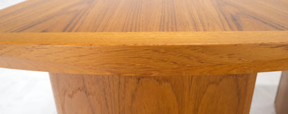 EstablishedLines Pair Mid Century Danish Mid Century Modern Teak End Side Table Nightstands MINT!