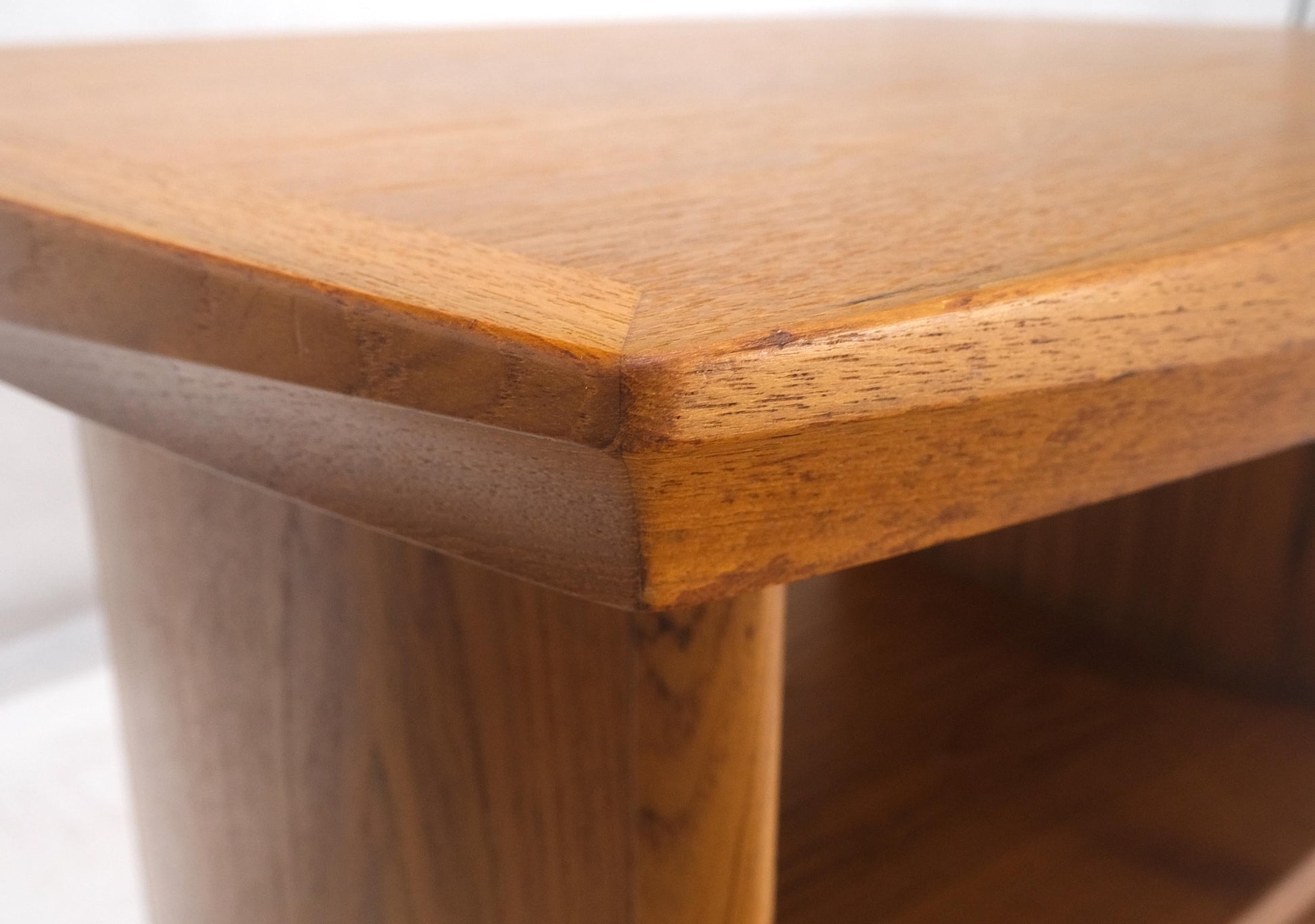 EstablishedLines Pair Mid Century Danish Mid Century Modern Teak End Side Table Nightstands MINT!
