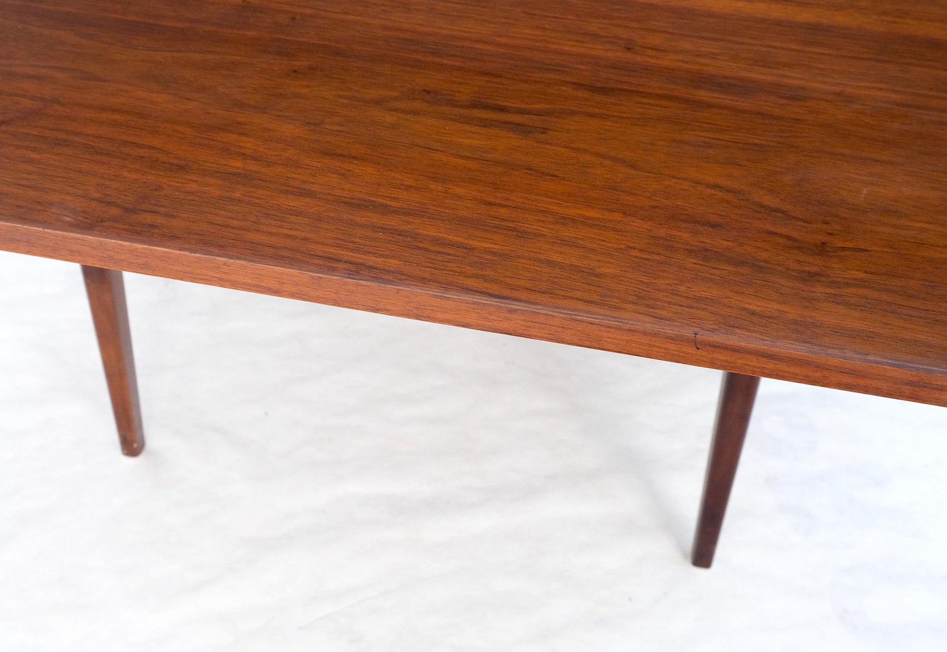 EstablishedLines Danish Mid-Century Modern Walnut Drop Leaf Dining Table W/ Extension Leaf Mint!
