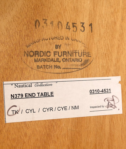 EstablishedLines Pair Mid Century Danish Mid Century Modern Teak End Side Table Nightstands MINT!