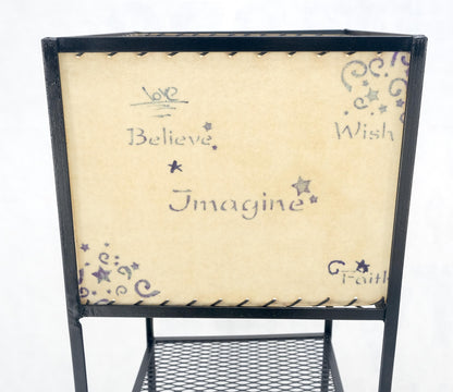 EstablishedLines Frederic Weinberg Mid Century Modern Etagere Shelving Unit Floor Lamp MINT!