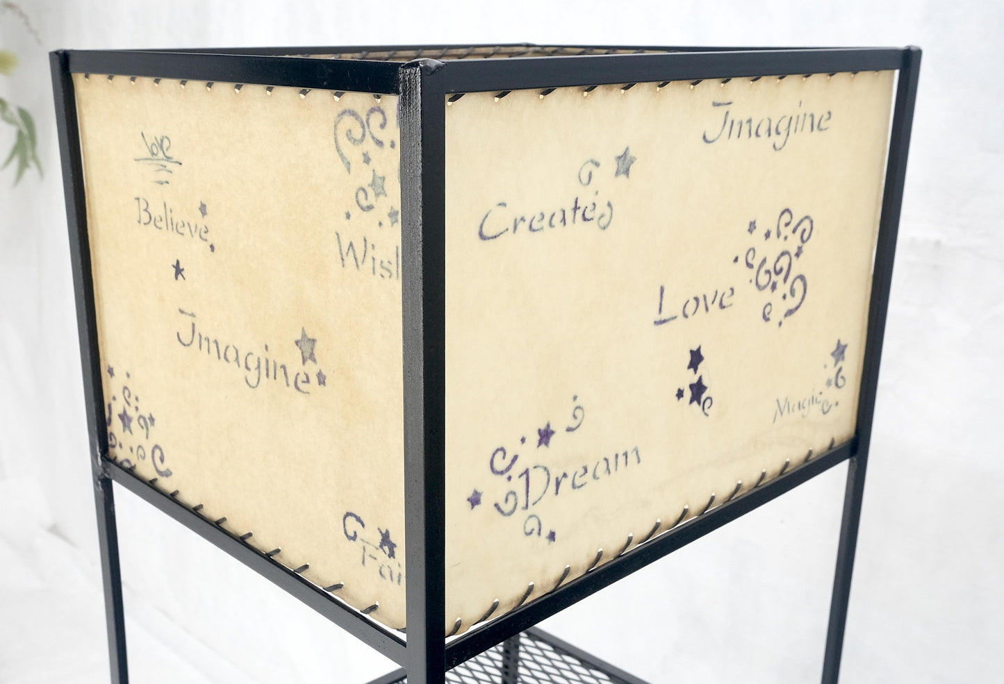 EstablishedLines Frederic Weinberg Mid Century Modern Etagere Shelving Unit Floor Lamp MINT!