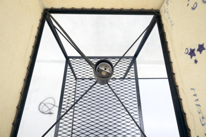 EstablishedLines Frederic Weinberg Mid Century Modern Etagere Shelving Unit Floor Lamp MINT!