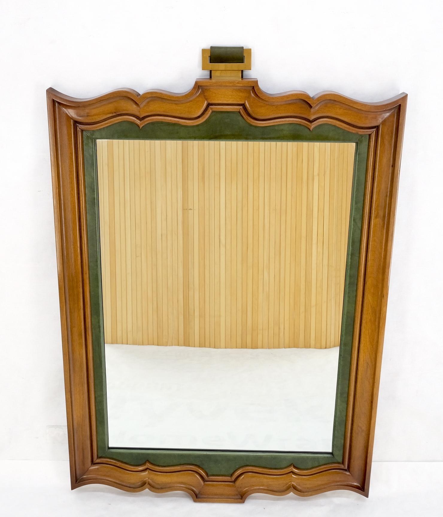 EstablishedLines Grossfeld House Figural Carved Frame Wall Mirror