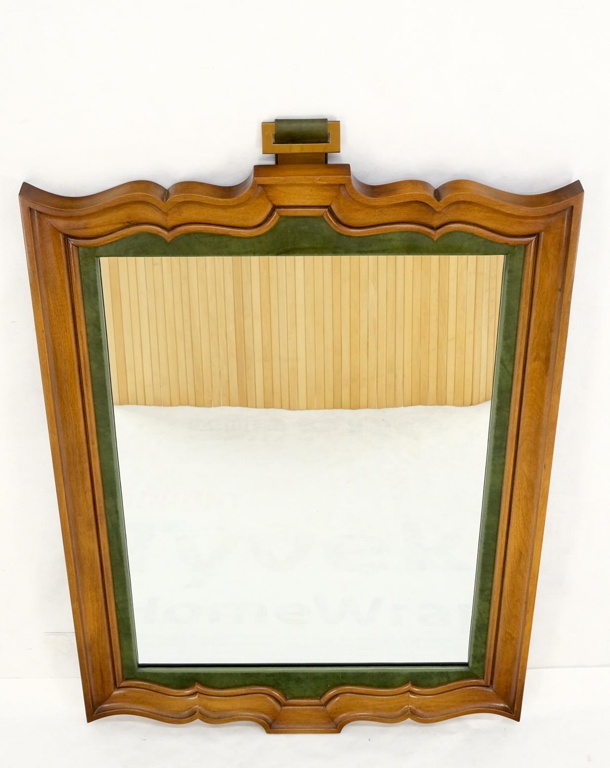 EstablishedLines Grossfeld House Figural Carved Frame Wall Mirror