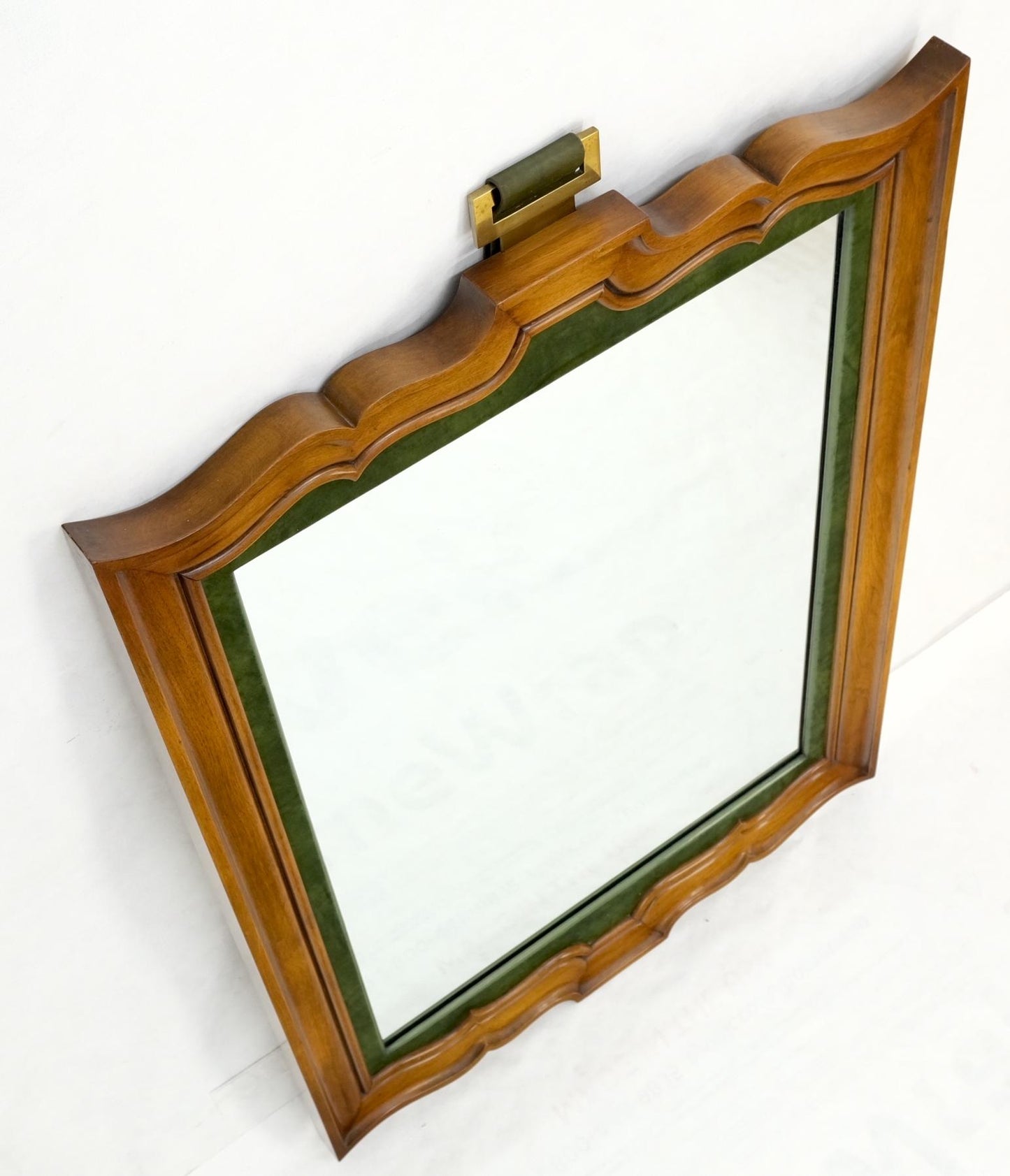 EstablishedLines Grossfeld House Figural Carved Frame Wall Mirror