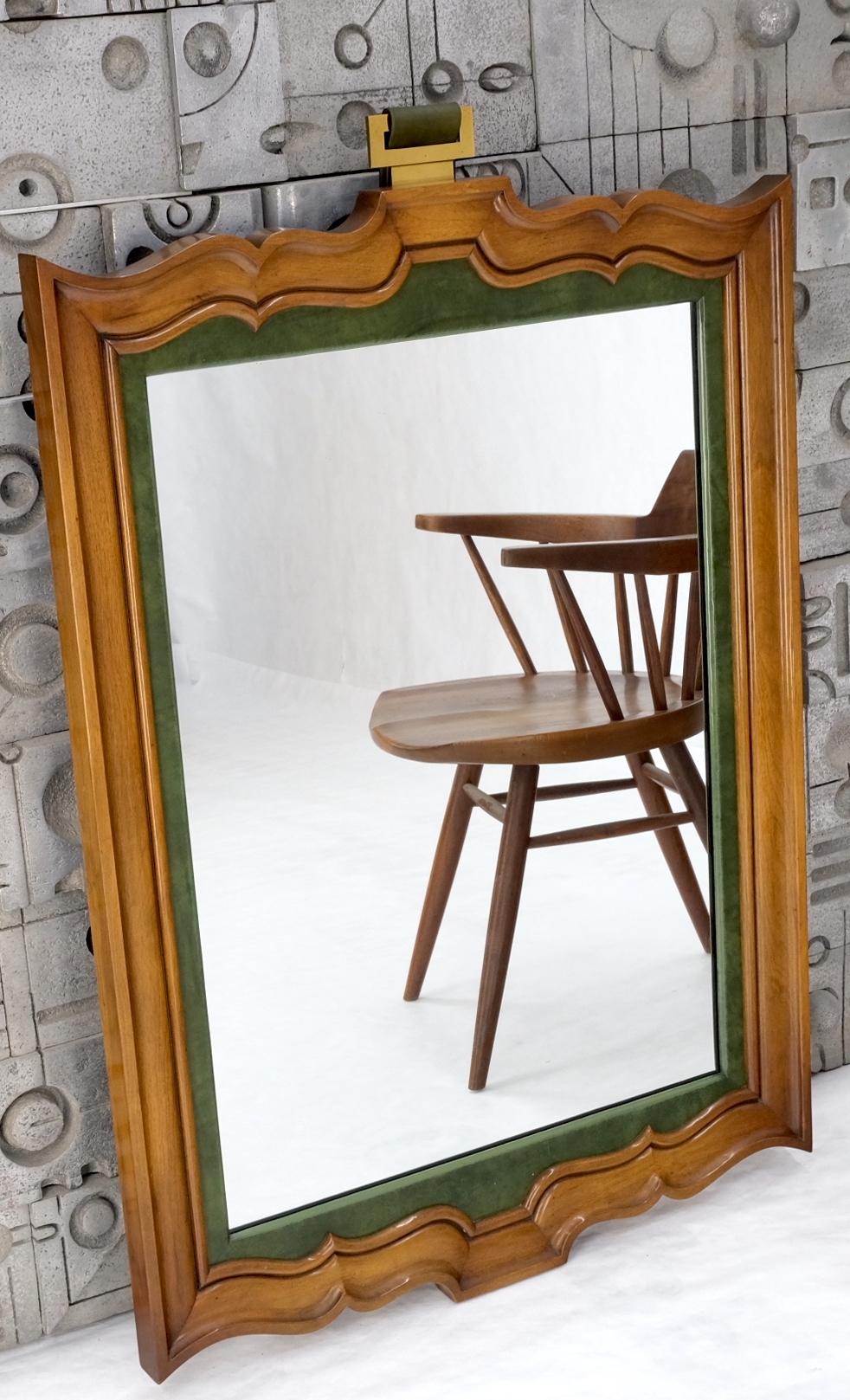 EstablishedLines Grossfeld House Figural Carved Frame Wall Mirror