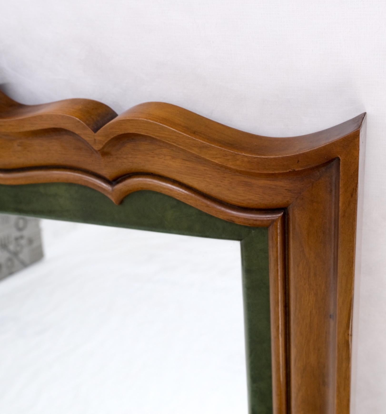 EstablishedLines Grossfeld House Figural Carved Frame Wall Mirror