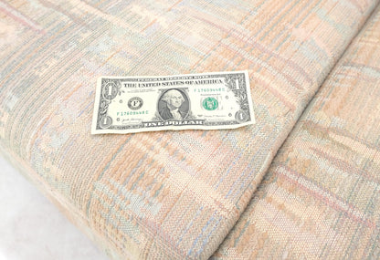EstablishedLines Pair Bent Bamboo Frames Linen Like Upholstery Mid Century Modern Sofa Loveseat