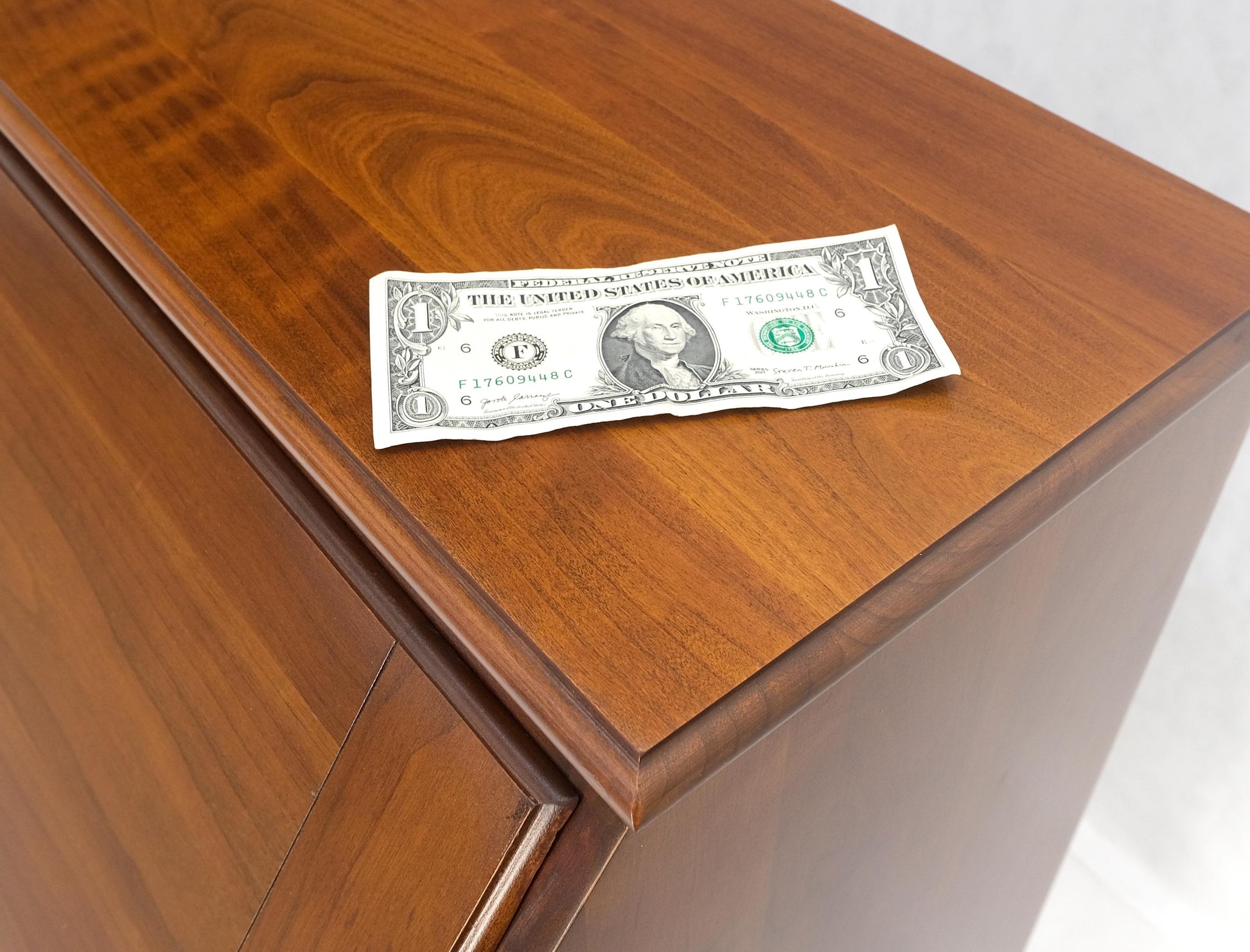 EstablishedLines American Solid Cherry 4 Drawers Drop Front Secretary Desk Solid Brass Pulls MINT