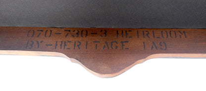 EstablishedLines Carved Mahogany Ball & Claw Chippendale Feet Ultra Suede Upholstery Bench MINT