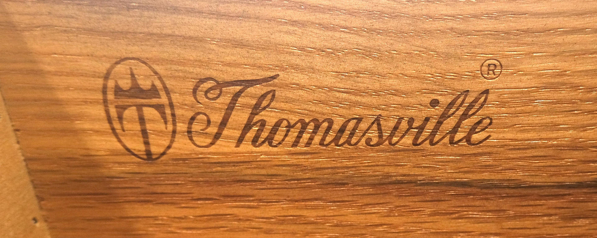 EstablishedLines American Walnut 9 Drawers Long Dresser Credenza on Bracket Feet Tomasville MINT!