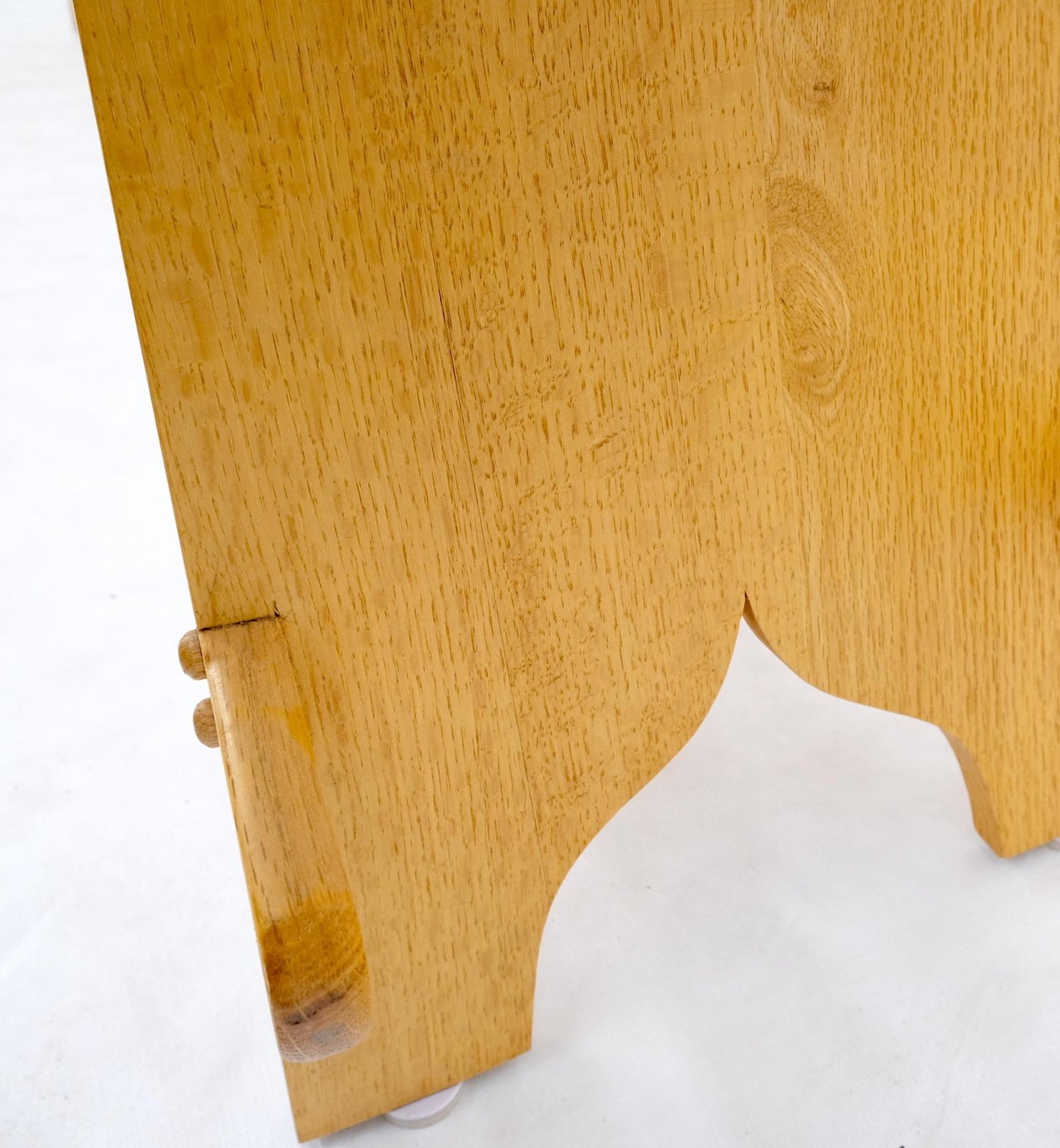 EstablishedLines Arts & Crafts Studio Made Long Oak Bench