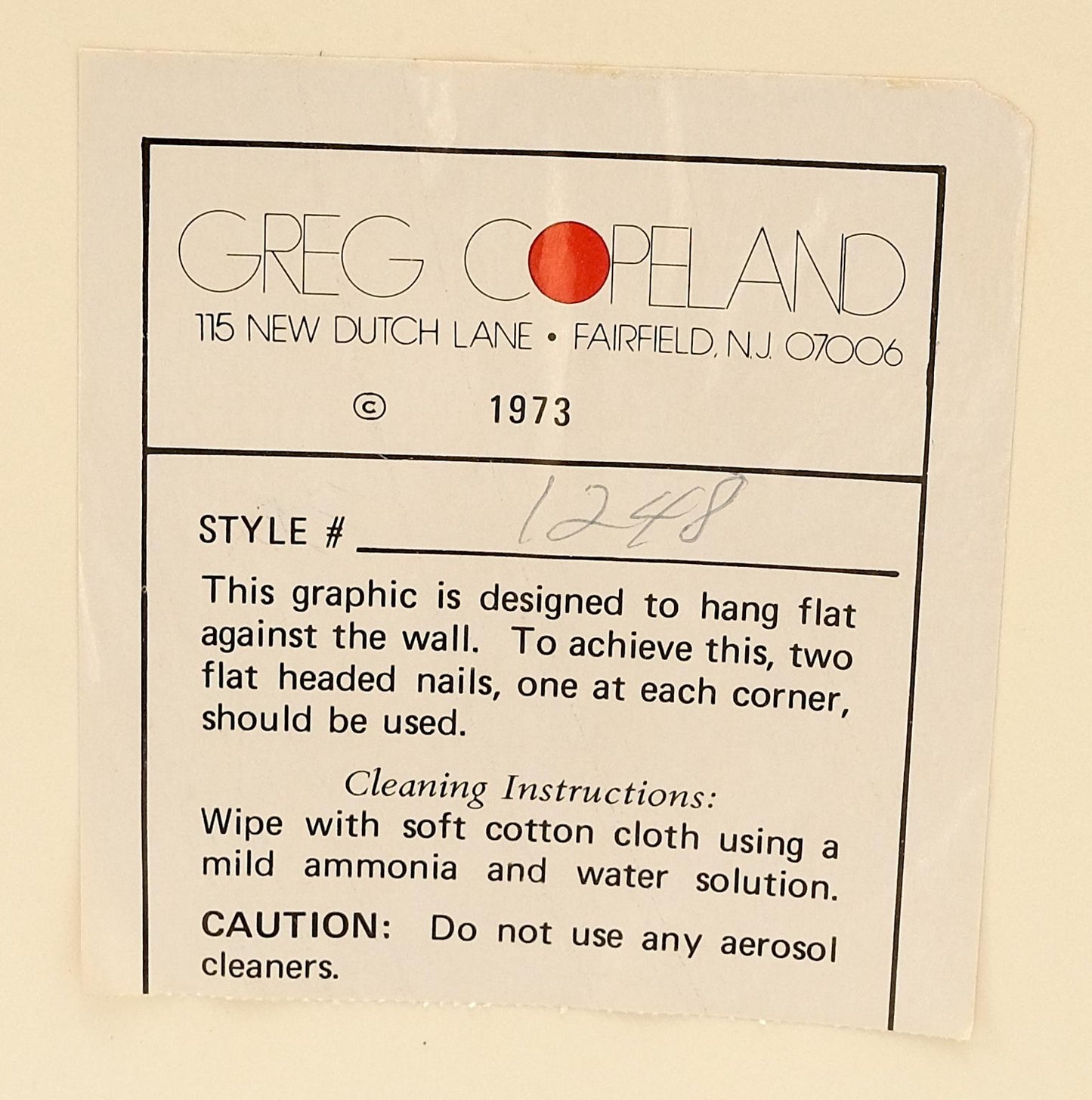 EstablishedLines Mid Century Modern Greg Copeland 3D Paper Cutout Wall Art Sculpture Aluminum
