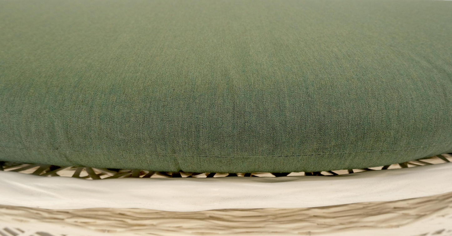 EstablishedLines Russel Woodard Spun Fiberglass Oval Outdoor Loveseat Mid Century Modern MINT