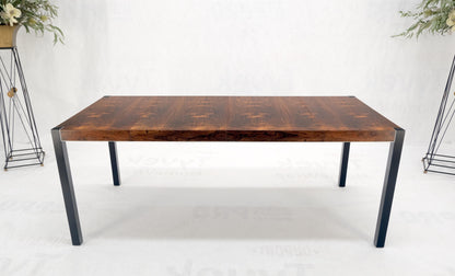 John Stuart Rosewood Top Square Top Game Dining Table Two Extension Boards MINT!