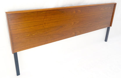 EstablishedLines John Stuart Oiled Walnut Danish Mid Century Modern King Size Bed Headboard MINT!