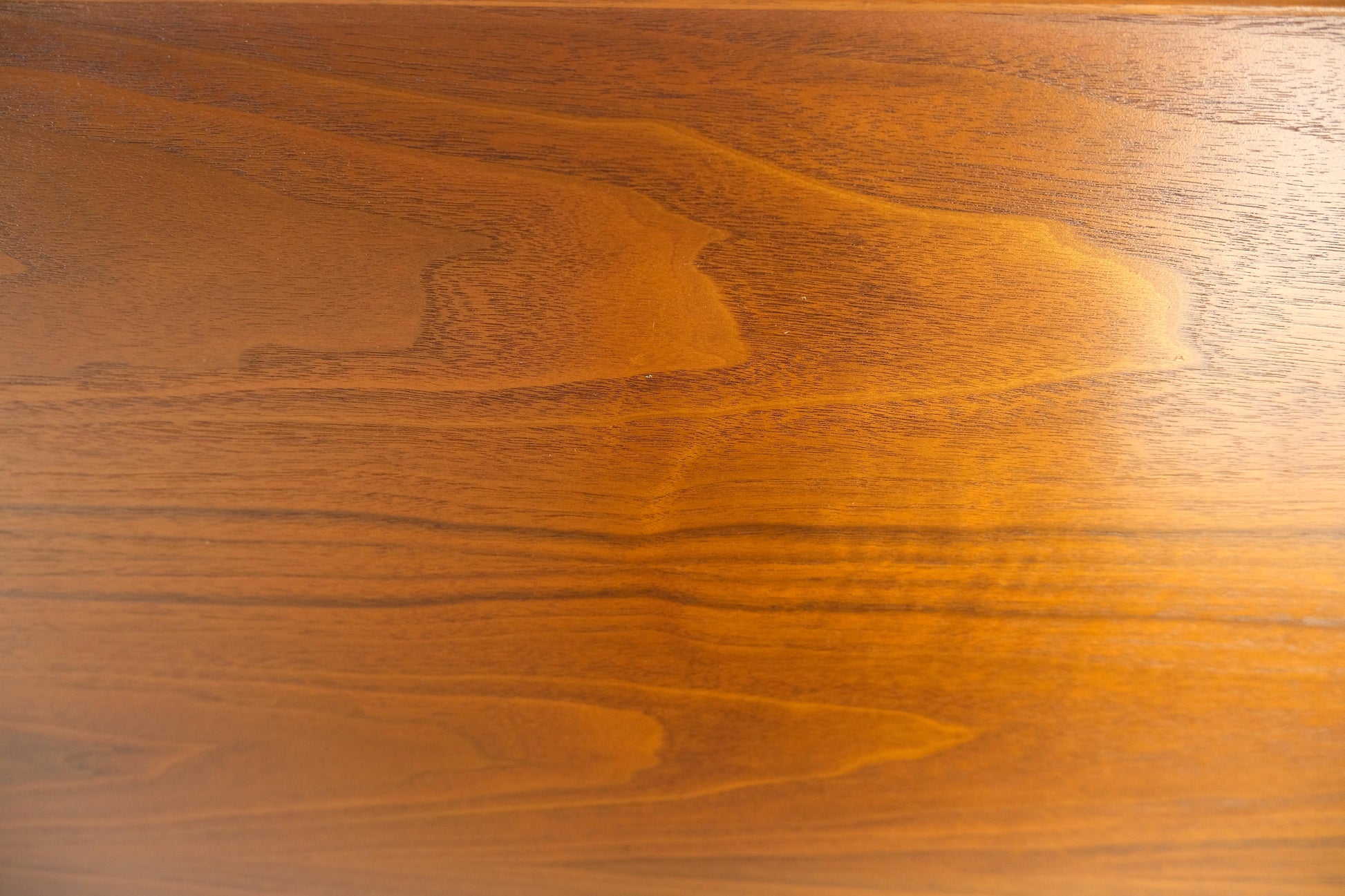 EstablishedLines John Stuart Oiled Walnut Danish Mid Century Modern King Size Bed Headboard MINT!