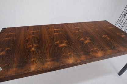 John Stuart Rosewood Top Square Top Game Dining Table Two Extension Boards MINT!