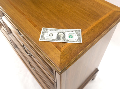 EstablishedLines Shelf Two Door Compartment 3 Drawer Light Walnut Compact Dresser Credenza MINT!