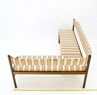 Danish Mid Century Modern L Shape Bench Chairs Dining Table Kitchen Dinette Set