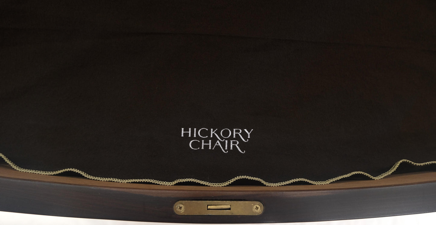 Hickory Chair Crotch Mahogany Serpentine Front Tapered Leg Inlaid Sideboard MINT