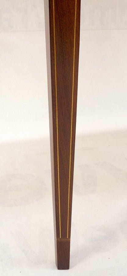 Hickory Chair Crotch Mahogany Serpentine Front Tapered Leg Inlaid Sideboard MINT