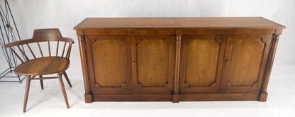 Baker Cherry 4 Raised Panel Doors Biedermeier Style Long Sideboard Credenza MINT