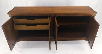 Baker Cherry 4 Raised Panel Doors Biedermeier Style Long Sideboard Credenza MINT