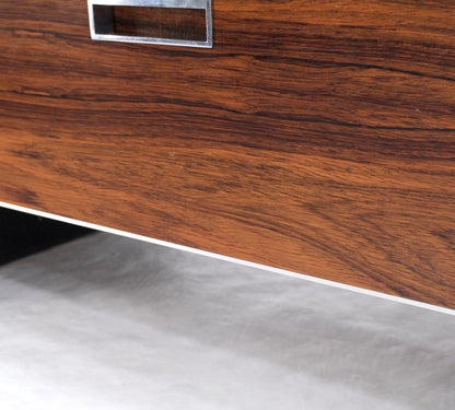 EstablishedLines John Stuart Three Drawer Rosewood Bachelor Chest Mid Century Console Stand Mint!