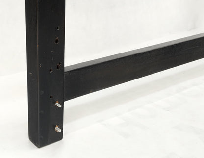 EstablishedLines Harvey Prober Ebonized Solid Mahogany Lacquered Queen Size Headboard Bed Mint!