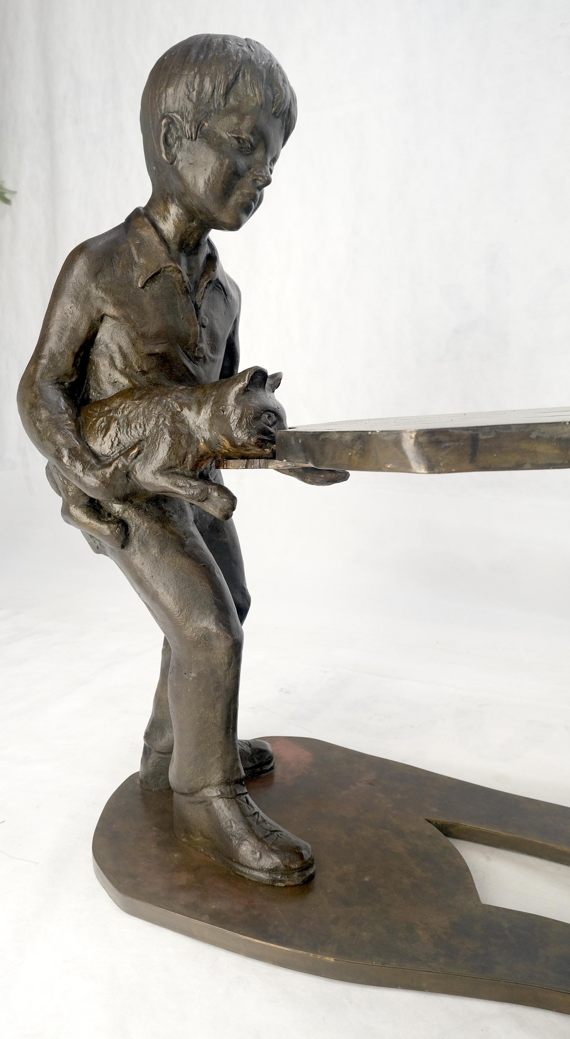 EstablishedLines Rare Signed Philip & Kelvin Laverne "Generation" Sculpture Coffee Table c 1970