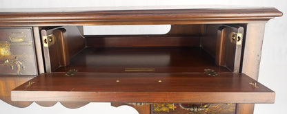 Maitland Smith Fine Carved Two Drawers Carved Chinoiserie Console Sideboard MINT