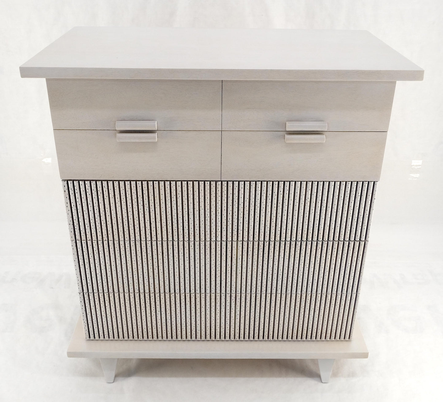 American of Martinsville Light Grey 5 Drawers Mid Century Modern Dresser MINT!