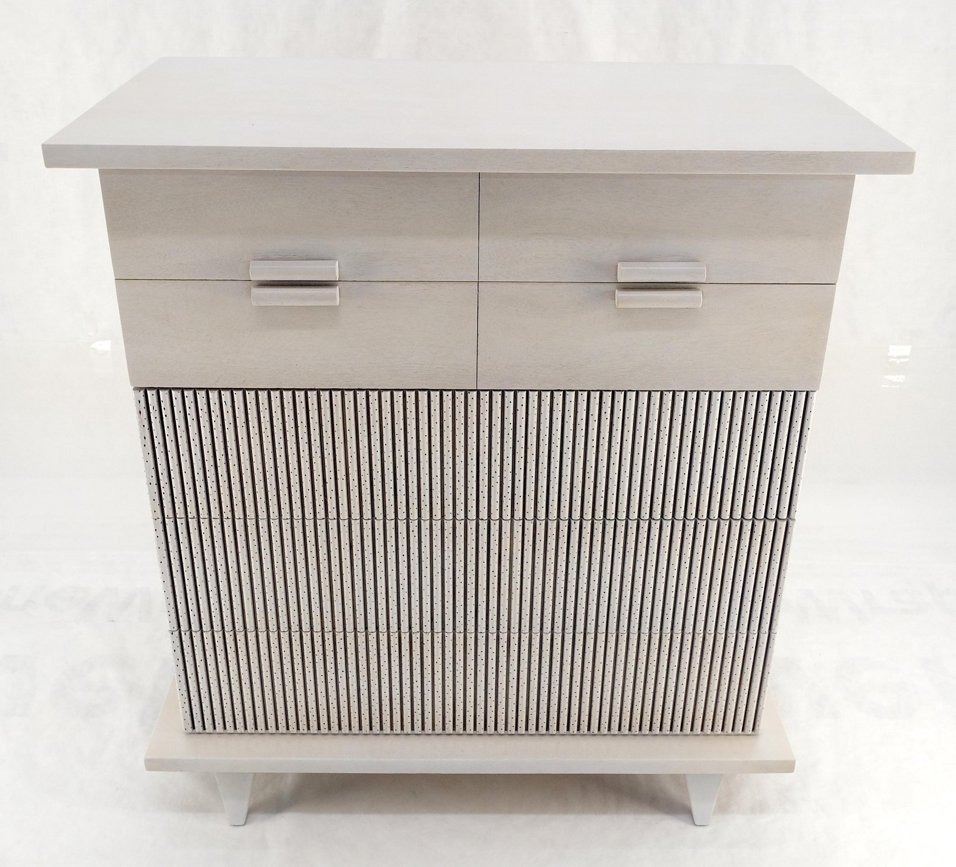 American of Martinsville Light Grey 5 Drawers Mid Century Modern Dresser MINT!