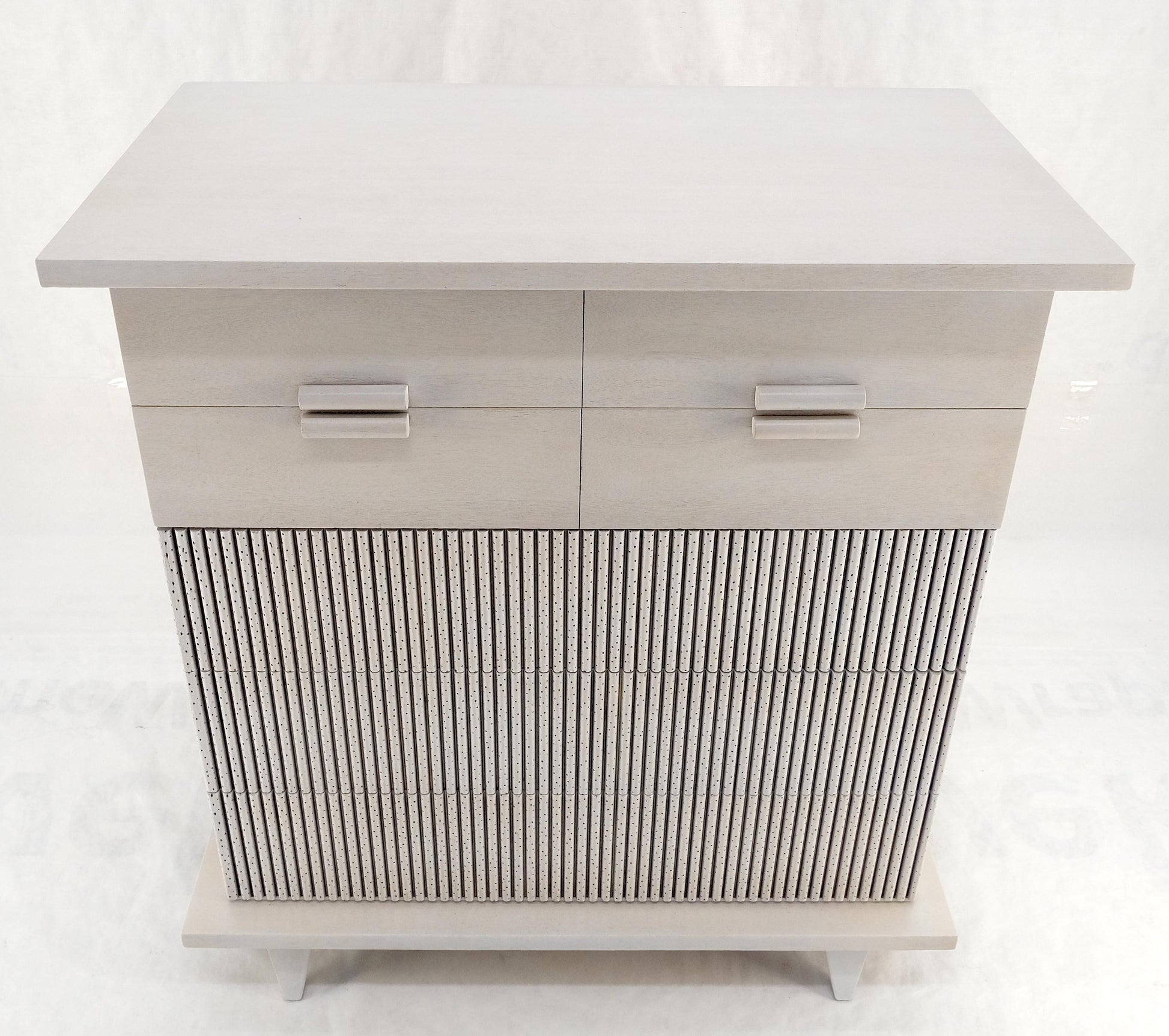 American of Martinsville Light Grey 5 Drawers Mid Century Modern Dresser MINT!
