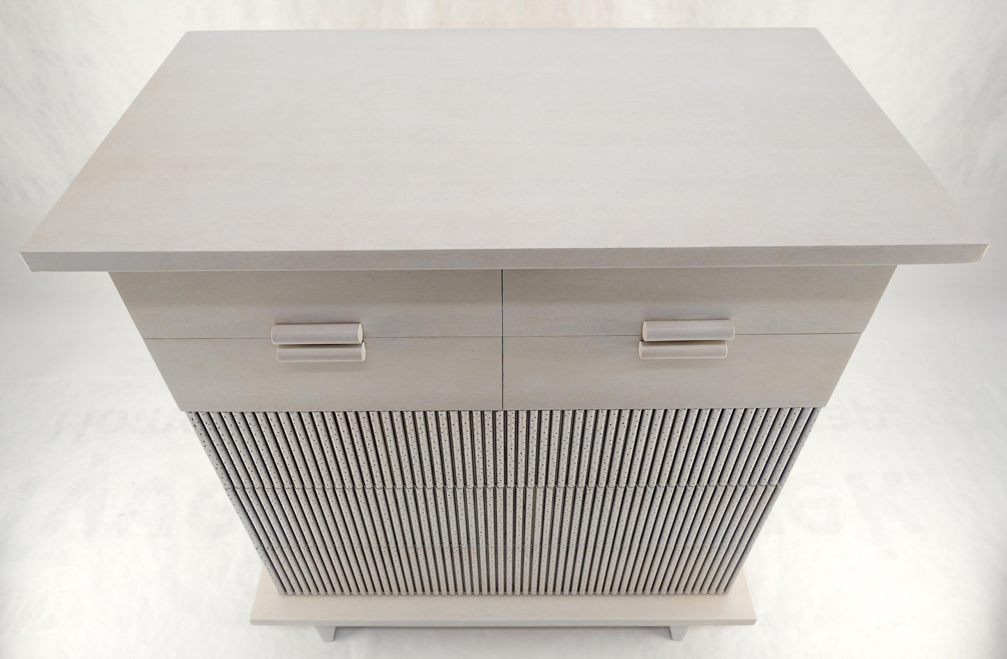 American of Martinsville Light Grey 5 Drawers Mid Century Modern Dresser MINT!