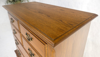 EstablishedLines Chestnut Chest on Chest High Boy 8 Drawers Chippendale Style Dresser MINT!