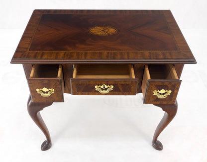 Councill Mahogany Banded & Inlaid Top Three Drawer Low Boy Dresser Chest MINT!