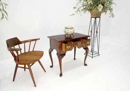 EstablishedLines Councill Mahogany Banded & Inlaid Top Three Drawer Low Boy Dresser Chest MINT!