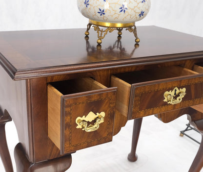 Councill Mahogany Banded & Inlaid Top Three Drawer Low Boy Dresser Chest MINT!