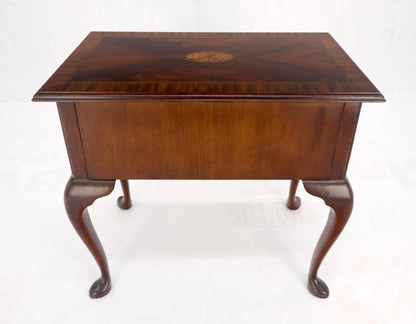 Councill Mahogany Banded & Inlaid Top Three Drawer Low Boy Dresser Chest MINT!