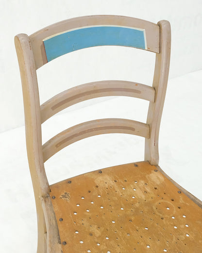 Victorian Hand Painted Dresser Mirror King Bed Headboard Chair Footstool Drawers