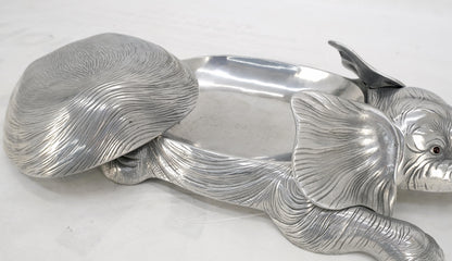 Arthur Court Elephant Sculpture Tray Box